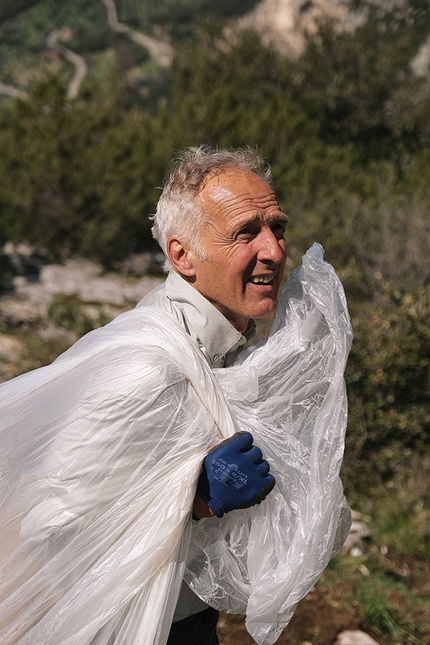 Climb and Clean 2022, Matteo Della Bordella, Massimo Faletti - Climb & Clean 2022: pulizia della falesia Trentinara (Campania)