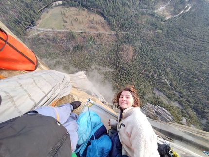 Soline Kentzel, Sébastien Berthe, Golden Gate, El Capitan, Yosemite, USA - Soline Kentzel repeating Golden Gate, El Capitan, Yosemite, USA, April 2022