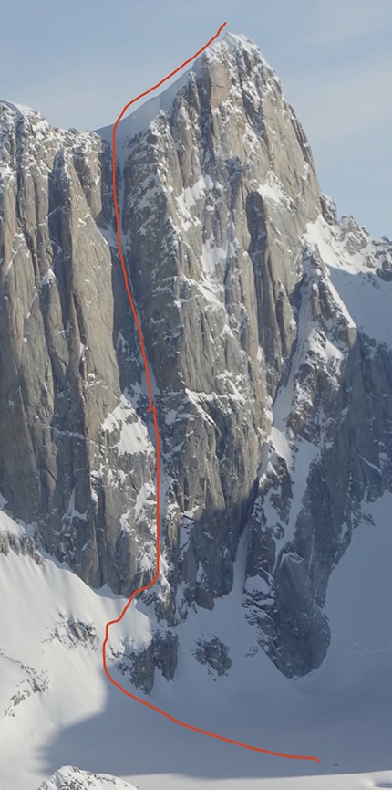 Moose's Tooth, Alaska,  Benjamin Lieber - Benjamin Lieber su Moose's Tooth in Alaska