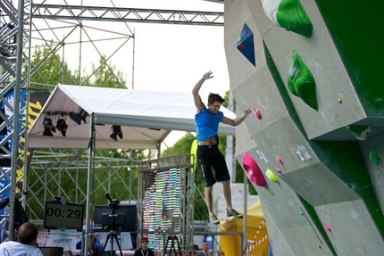 Milan Climbing 2011, la Coppa del mondo di arrampicata a Milano - Kilian Fischhuber