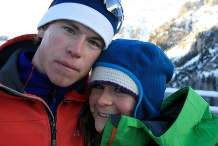 Tom Ballard, The Last Mountain - Tom Ballard e sua sorella Kate Ballard