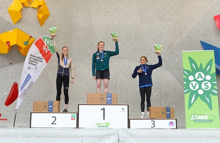 Sandra Lettner e Simon Lorenzi vincono la Coppa Europa Boulder di Bressanone