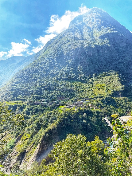 Salkantay, Perù - Campamiento di Chaullay in Perù, durante il secondo giorno del trekking