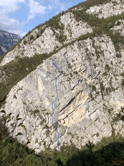 Mariamata, Gola del Limarò, Valle del Sarca,  - Mariamata nella Gola del Limarò in Valle del Sarca (Nicola Cont, Martin Giovanazzi, Elio Mazzalai, Sebastiano Merz, Davide Miori 2021)