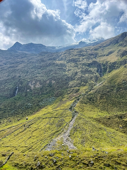 Choquequirao, Perù, Nicolò Guarrera - Choquequirao in Perù: il massiccio del Saksarayuq