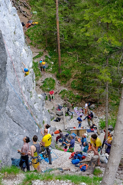 Dolorock Climbing Festival 2022 - Durante il Dolorock Climbing Festival 2022