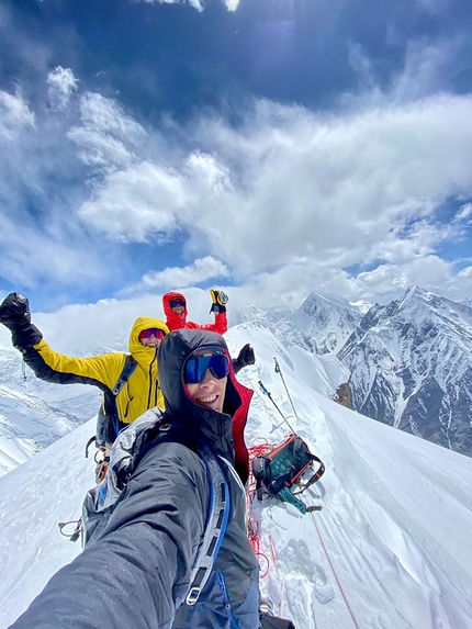 Shaue Sar climbed in Karakorum by Philipp Brugger, Tomas Franchini, Lukas Waldner