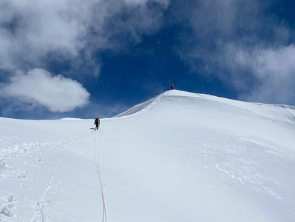 Karakorum, Pakistan, Philipp Brugger, Tomas Franchini, Lukas Waldner - Climbing the north face of Shaue Sar (6653m) in Karakorum, Pakistan (Philipp Brugger, Tomas Franchini, Lukas Waldner 27/05/2022)