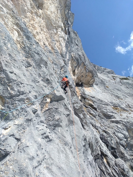 Erebor on Arnplattenspitze in Wetterstein massif by Benedikt Hiebl, Barbara Vigl