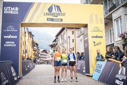 Cortina Sky Race 2022 - Lucille Germain, Alice Gaggi, Sara Mazzucco, Cortina Sky Race 2022