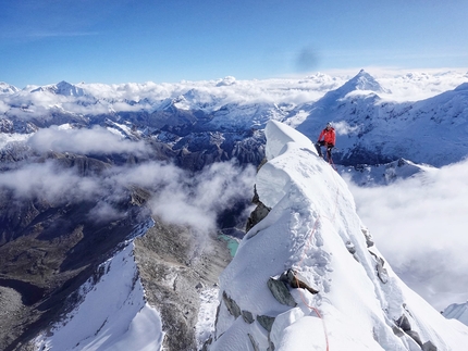 New Ranrapalca route in Peru by Thomas Gianola, Alessio Miori, Giovanni Zaccaria