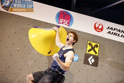 Colin Duffy, Coppa del Mondo Boulder 2022 Innsbruck - Colin Duffy, Innsbruck Coppa del Mondo Boulder 2022