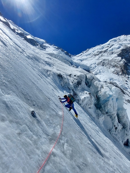 Nanga Parbat, Pakistan, François Cazzanelli, Pietro Picco, Aosta Valley Express - Aosta Valley Express on the Diamir Face of Nanga Parbat, climbed on 26/06/2022 by François Cazzanelli e Pietro Picco