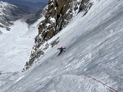 Nanga Parbat, Pakistan, François Cazzanelli, Pietro Picco, Aosta Valley Express - Aosta Valley Express on the Diamir Face of Nanga Parbat, climbed on 26/06/2022 by François Cazzanelli e Pietro Picco