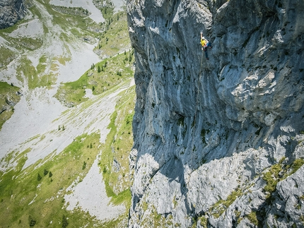 Stairway to heaven, Val Baione, Leo Gheza, Angelo Contessi - Stairway to heaven in Val Baione, Valle Camonica (Angelo Contessi, Leo Gheza 06/2022)