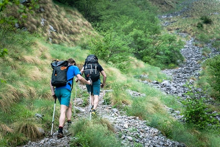 Stairway to heaven, Val Baione, Leo Gheza, Angelo Contessi - Stairway to heaven in Val Baione, Valle Camonica (Angelo Contessi, Leo Gheza 06/2022)