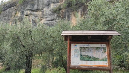 Calvario, Arco - Calvario, one of the historic crags at Arco, Italy
