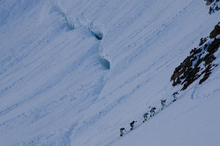 Mezzalama Trophy 2011 - The first climb to the Colle