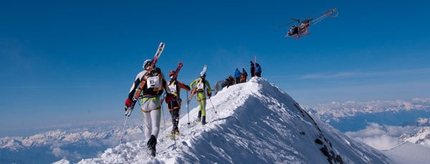 Mezzalama Trophy 2011 - Reaching the top of the Lyskamm Nose