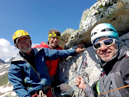 Pain de Sucre, Valle del Gran San Bernardo - Mario Ogliengo, Gianpaolo Ducly, e Rocco Perrone, ovvero la Banda degli Onesti, Pain de Sucre, Valle del Gran San Bernardo