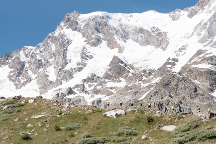 Monterosa Est Himalayan Trail, sabato il trail running sopra Macugnaga