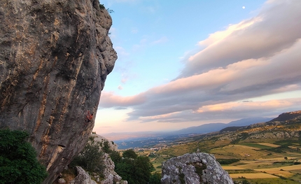 Pietro Radassao libera La Terza Via 9a a Colle dell’Orso