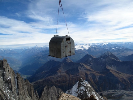 Bivacco Lampugnani - Grassi al colle Eccles, Monte Bianco