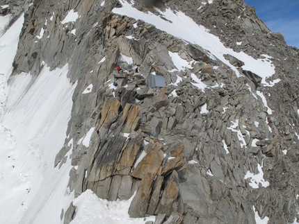 Bivacco Lampugnani - Grassi al colle Eccles (Monte Bianco) - Il 