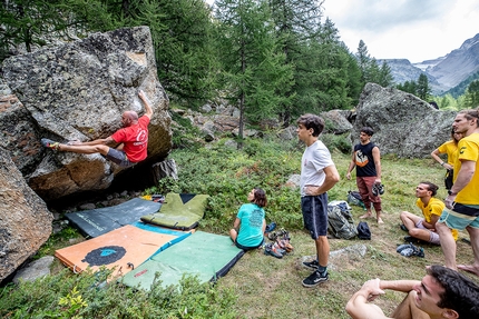 Granpablok, Parco Nazionale del Gran Paradiso - Il raduno di arrampicata boulder Granpablok 2022, Parco Nazionale del Gran Paradiso, Valle d’Aosta