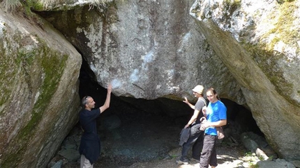 The Melloblocco 2011 bouldering areas