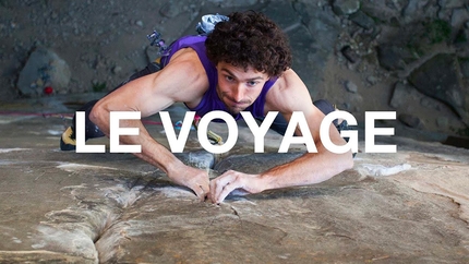 Watch Jacopo Larcher & Siebe Vanhee climb Le Voyage at Annot