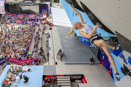 Janja Garnbret and Jakob Schubert win Boulder & Lead Combined at Munich 2022