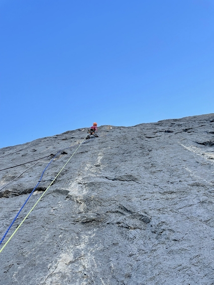New Gstellihorn climbs in Switzerland by Yannick Glatthard, Jonas Schild