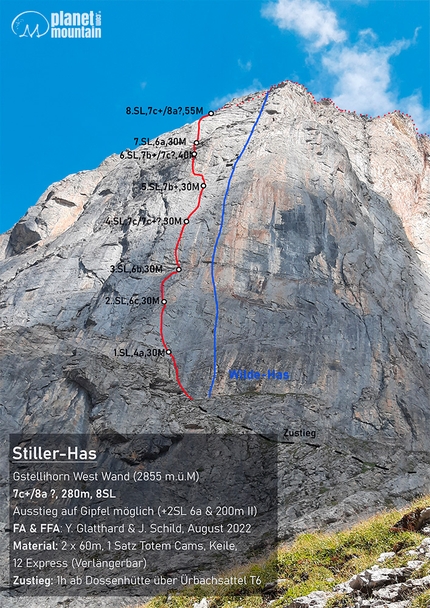 Gstellihorn, Switzerland, Yannick Glatthard, Jonas Schild - Stiller-Has, Gstellihorn, Switzerland (Yannick Glatthard, Jonas Schild 2022)