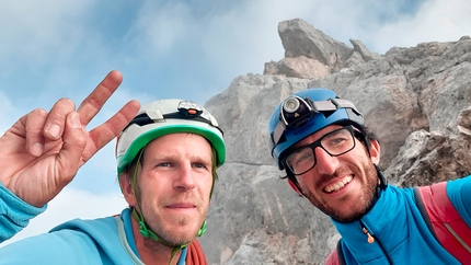 Agner, Valle di San Lucano, Dolomiti, Diego Dellai, Marco Toldo - La Trilogia d’Agnér (Dolomiti) di Diego Dellai e Marco Toldo: l tremine della via Susatti, Spiz d’Agner Nord