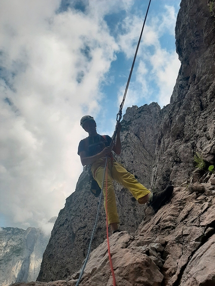 Agner, Valle di San Lucano, Dolomiti, Diego Dellai, Marco Toldo - La Trilogia d’Agnér (Dolomiti) di Diego Dellai e Marco Toldo: sulle doppie