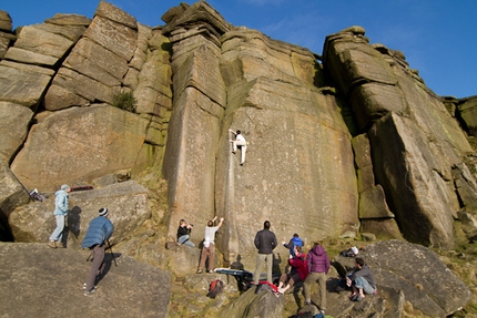 Michele Caminati - Ulysse’s Bow (E6 6b), Stanage