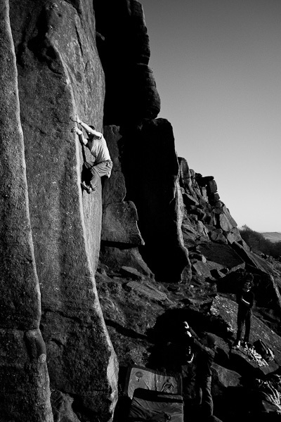 Michele Caminati - Ulysse’s Bow (E6 6b), Stanage