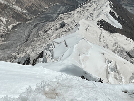 Spantik, Pakistan, Domenico Perri - Al campo tre e verso la vetta dello Spantik in Pakistan
