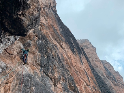 Al Castello di Vallesinella (Dolomiti di Brenta) Alessandro Beber e Marco Maganzini aprono Hybris