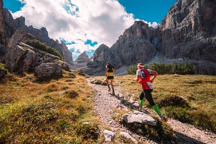 Dolomiti di Brenta Trail 2023 sabato 9 settembre sopra Molveno