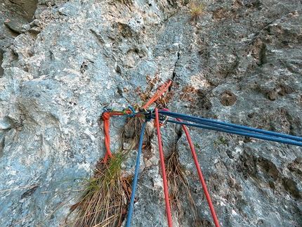 Monte Castel Corona, Val di Non, Via Nòn alpinistica, Stefano Menegardi, Umberto Santuari - L'apertura di Via Nòn alpinistica al Monte Castel Corona in Val di Non (Stefano Menegardi, Umberto Santuari)