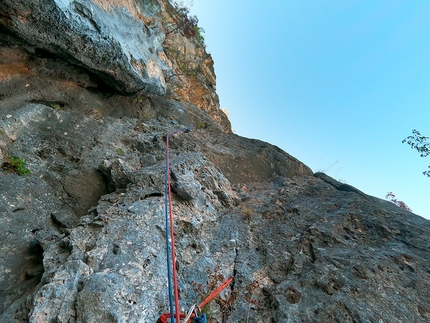 Monte Castel Corona, Val di Non, Via Nòn alpinistica, Stefano Menegardi, Umberto Santuari - L'apertura di Via Nòn alpinistica al Monte Castel Corona in Val di Non (Stefano Menegardi, Umberto Santuari)