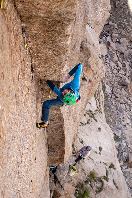 Little Asan, Karavshin, Kyrgyzstan, Moritz Sigmund, Patrick Tirler - First ascent of Ak-Kalpak on Little Asan in the Kara-Su Valley, Karavshin, Kyrgyzstan (Moritz Sigmund, Patrick Tirler 08/2022)