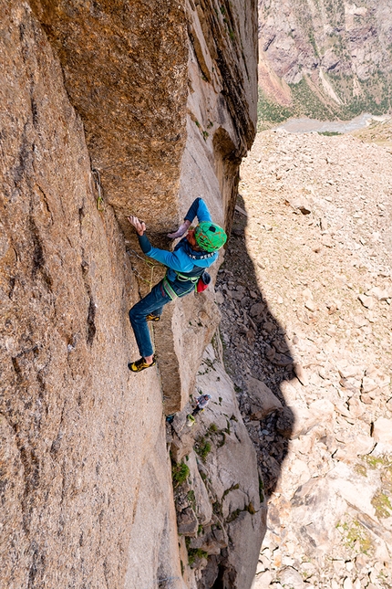 Little Asan, Karavshin, Kyrgyzstan, Moritz Sigmund, Patrick Tirler - First ascent of Ak-Kalpak on Little Asan in the Kara-Su Valley, Karavshin, Kyrgyzstan (Moritz Sigmund, Patrick Tirler 08/2022)