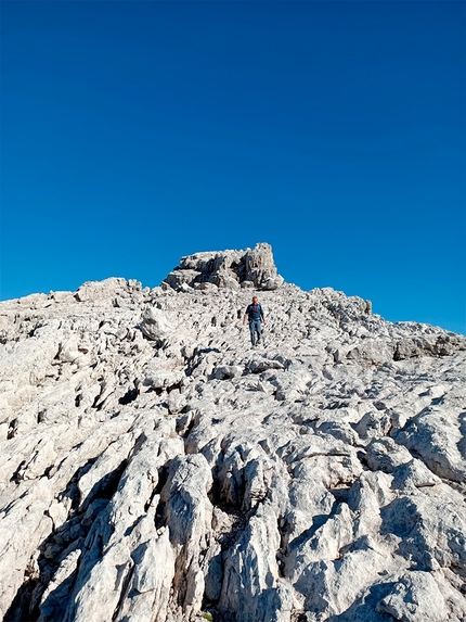 Cima Roma, Brenta Dolomites, Caput Mundi, Alessandro Beber, Matteo Pavana, Alberto Fedrizzi - Caput Mundi on Cima Roma, Brenta Dolomites (Alessandro Beber, Matteo Pavana, Alberto Fedrizzi, summer 2022)