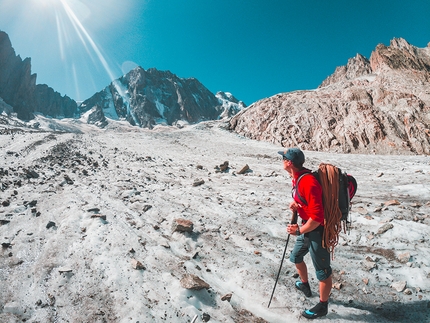 Tim Howell, North Base Project - Tim Howell, Walker Spur, Grandes Jorasses, August 2022 with Joe Heeley