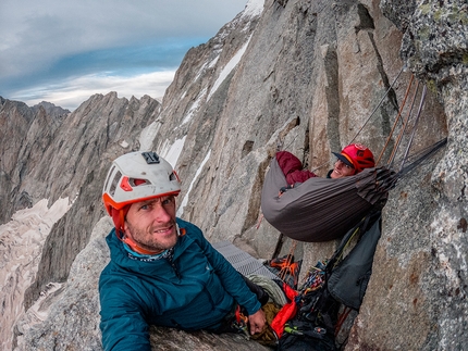 Tim Howell, North Base Project - Tim Howell, Walker Spur, Grandes Jorasses, August 2022 with Joe Heeley