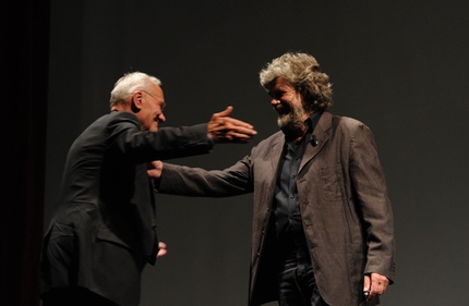 TrentoFilmfestival 2011 - Reinhold Messner e Pierre Mazeaud