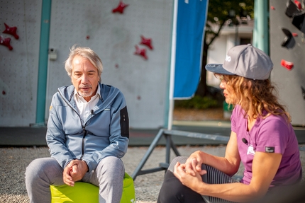 Petzl Legend Tour Italy - Angelo Seneci with Laura Giunta